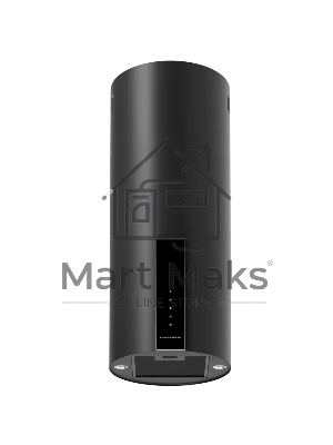 Вытяжка Kuppersberg, цилиндрическая, настенная, 35 см, сенсорное управление, таймер, отвод/рециркуляция, 3 скорости, производительность 850 м3/ч, LED освещение, обратный клапан, уровень шума 68 дБ, угольный фильтр CF110 (опция), цвет черный