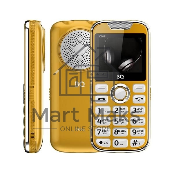 Мобильный телефон BQ 2005 Disco золотистый
