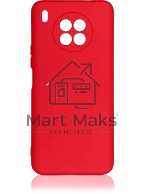 Чехол (клип-кейс) DF hwOriginal-24 для Huawei Nova 8i/Honor 50 Lite красный