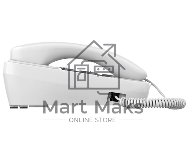 Телефон проводной Maxvi CB-01 белый