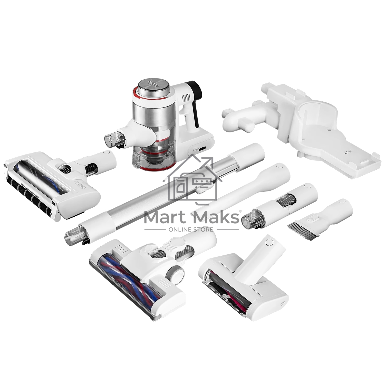 Пылесос вертикальный Red Solution V3010 400Вт белый