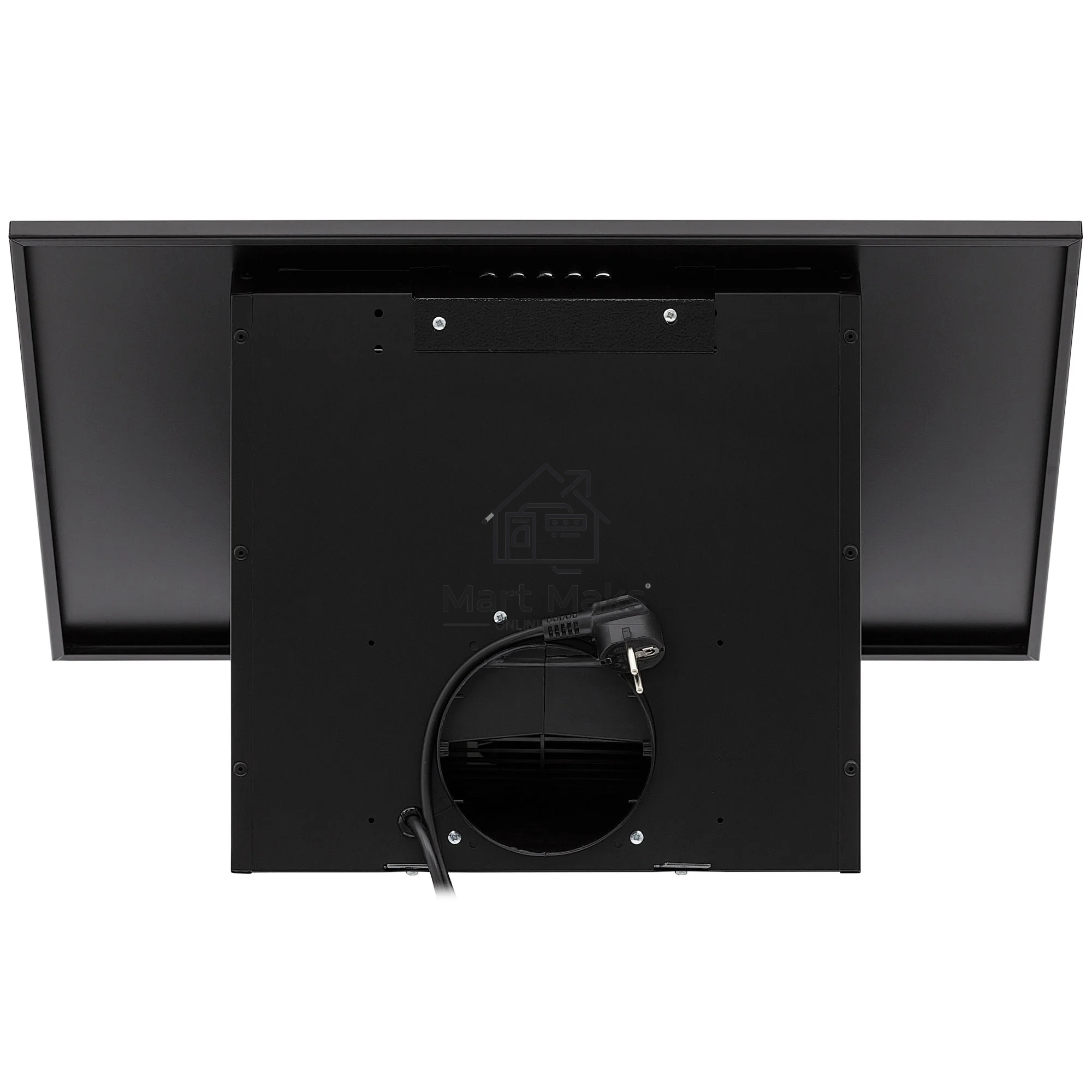 Вытяжка наклонная KRONA Vierkant 600 Black PB черный, 60 см, 890 куб. м/ч, 68 дБ