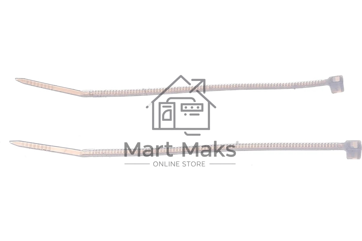 Нейлоновые стяжки FORTISFLEX КСС 3х100 мм белый 100 штук 49391