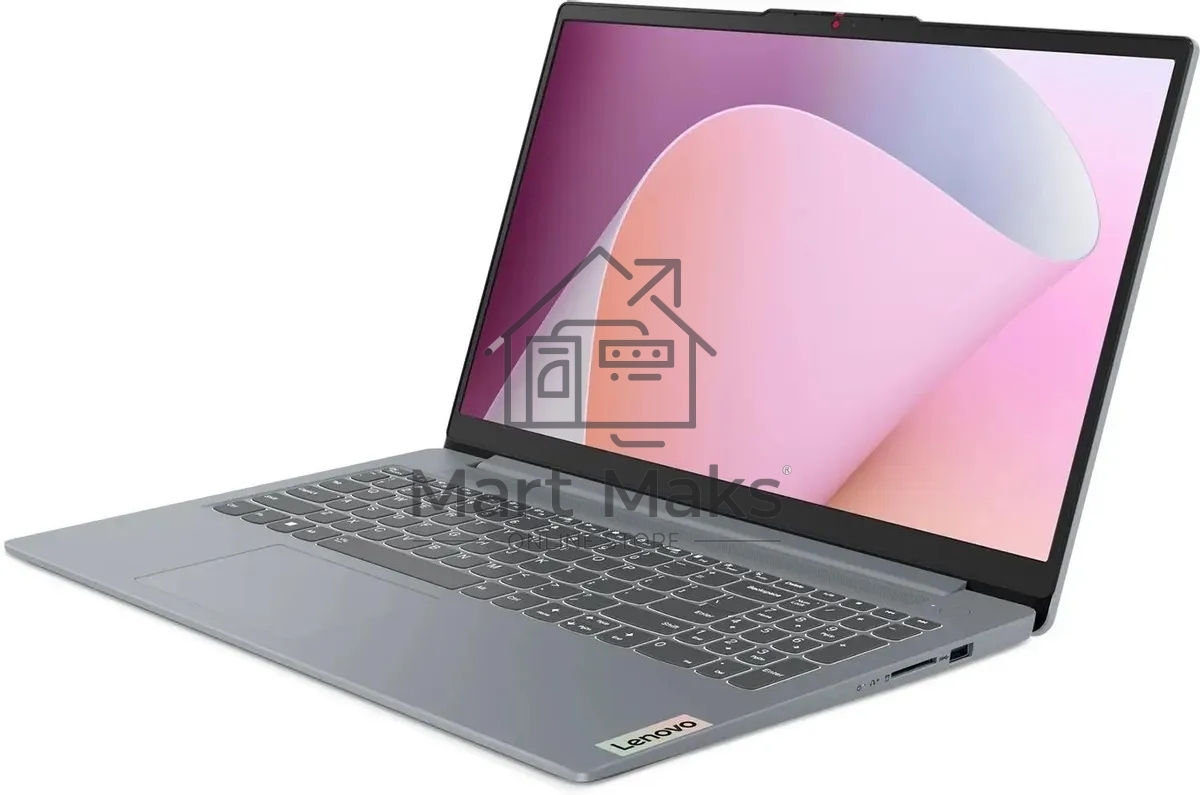 Ноутбук Lenovo IdeaPad Slim 3 15AMN8 серый 15.6