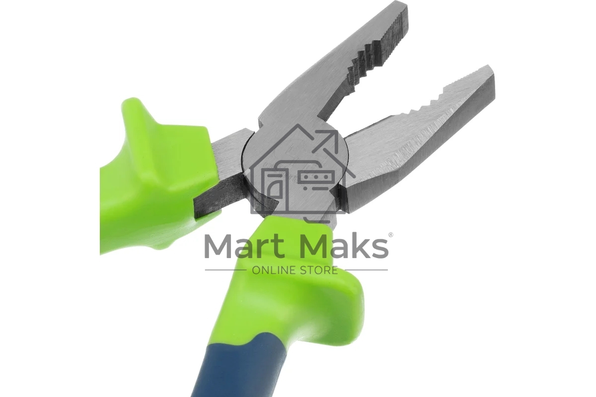 Плоскогубцы комбинированные Сибртех 17052 200 мм, двухкомпонентные рукоятки