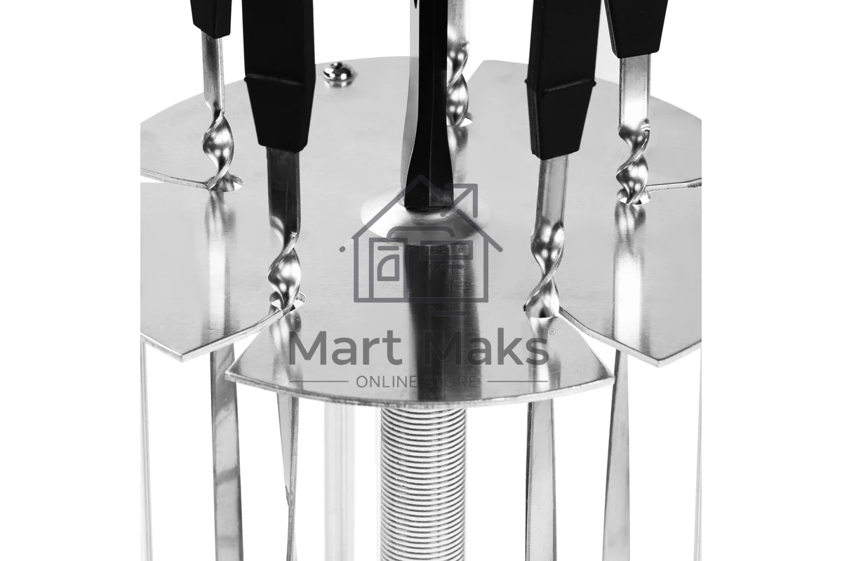 Шашлычница электрическая Galaxy Line GL 2610, серый, 1000 Вт, 5 шампуров из высококачественной нержавеющей стали, автоматическое вращение шампуров на 360°, долговечный керамический нагревательный элемент, защитный кожух из пищевого алюминия