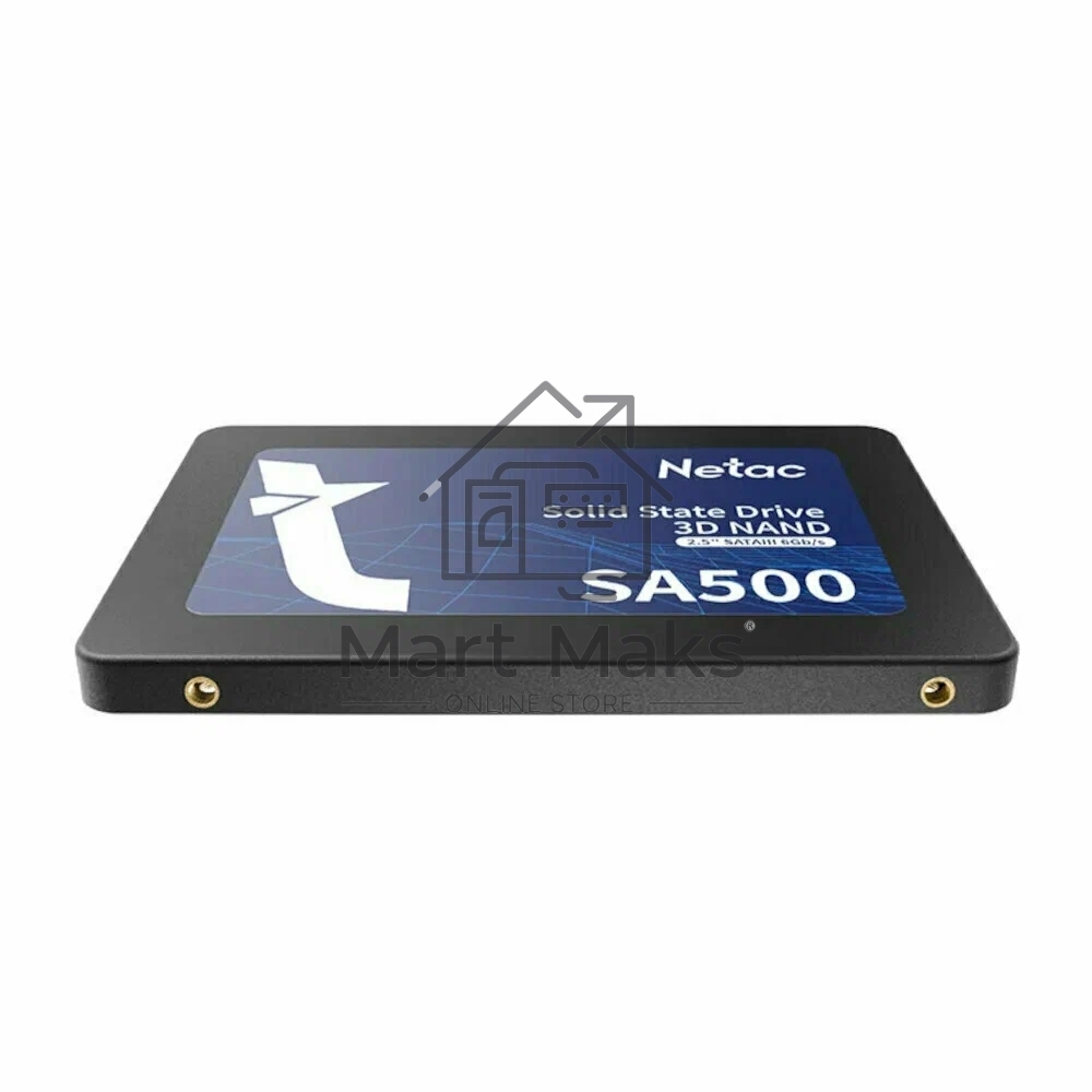 Накопитель SSD Netac SA500, 256GB, SATA III, 2.5