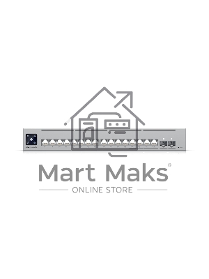 Коммутатор Ubiquiti UniFi Switch Pro Max 16 PoE PoE-коммутатор в стойку, 4х 2.5G RJ45, 12х 1G RJ45, 2х 10G SFP+, раздача 180 Вт