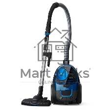 Пылесос Philips FC9352/01 синий, 370/1900 Вт, уборка сухая, пылесборник контейнер, 1.5 л