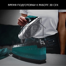 Парогенератор Polaris PSS 7510K зеленый/черный, 3000 Вт, 120 г/мин, 400 г/мин, 1500 мл