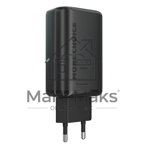 Зарядное устройство MORE CHOICE (4610196409646) NC79 1USB+2Type-C 3.0A PD 65W быстрая зарядка черный