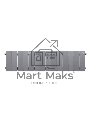 Радиатор биметаллический Royal Thermo PianoForte 200 Серебристый - 14 секц.