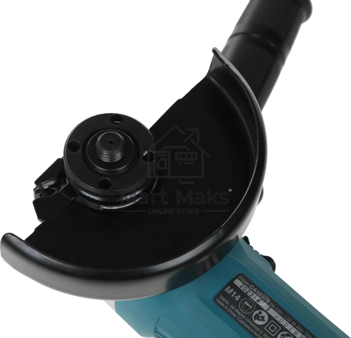 Угловая шлифовальная машина Makita GA5030RX9 720Вт 11000об/мин рез.шпин.:M14 d=125мм