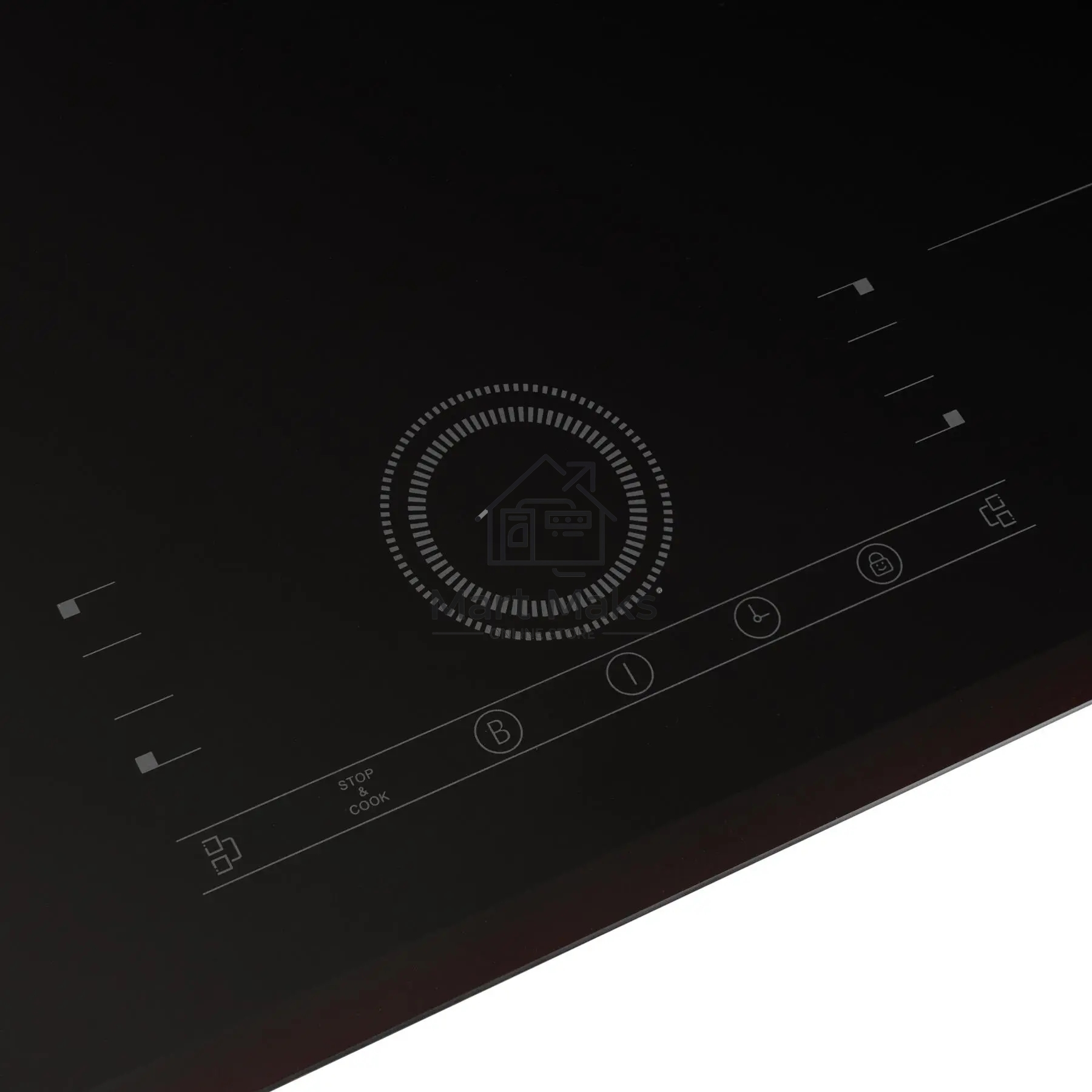 Индукционная варочная панель DeLonghi ELETTRA 4B2P CR черный