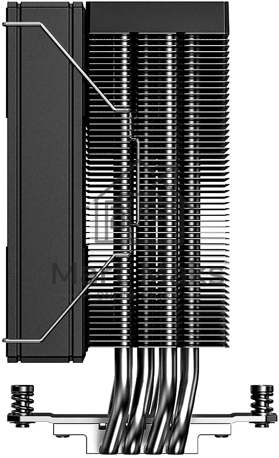 Кулер для процессора ID-Cooling FROZN A410 SE черный 120мм алюминий+медь 1800rpm 25db 4-pin 152мм