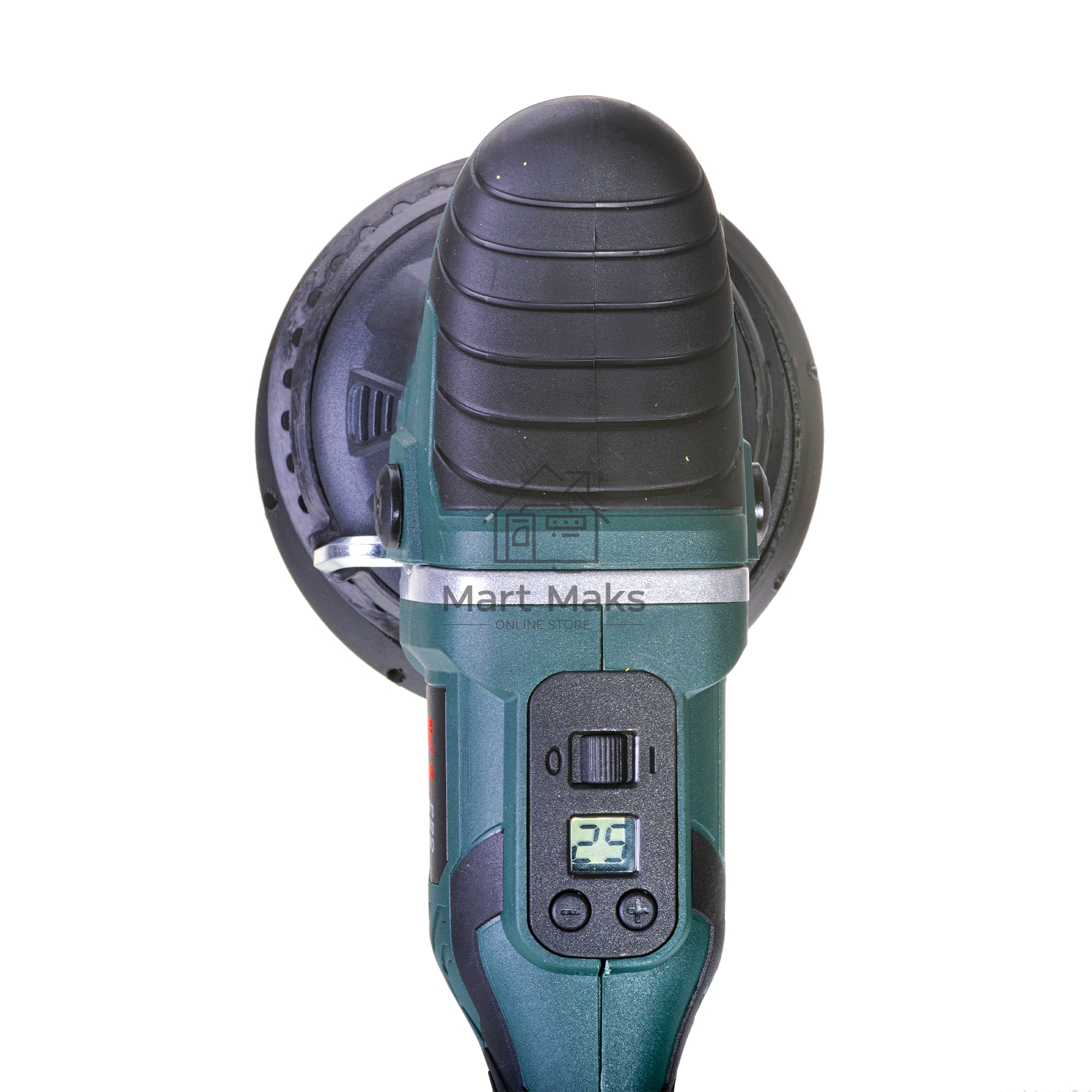 Профессиональная бесщеточная полировальная машина аккумуляторная KLPRO KLPS18B-80 (18В, Li-ion-2шт, 8.0А·ч, 125мм, М14, 2000-4800 об/мин З/У,сумка)