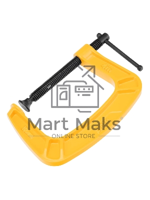 Струбцина Denzel G-образная, усиленная, 100 мм