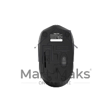Мышь беспроводная Maxvi MWS-05 черный, 3 кнопки, 1000 dpi