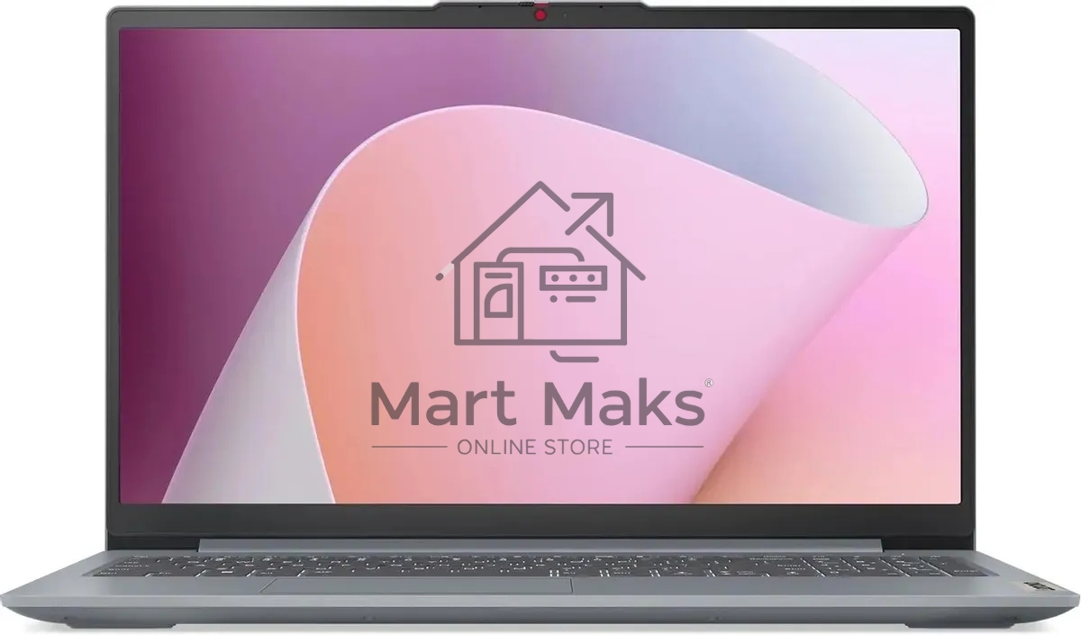 Ноутбук Lenovo IdeaPad Slim 3 15AMN8 серый 15.6