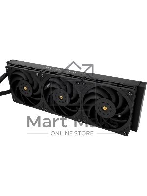 Система жидкостного охлаждения Thermalright Core Vision 360 Soc-AM5/AM4/1200/1700/1851 черный 4-pin 28.1dB Al LCD Ret (C-VISION-360-BL)