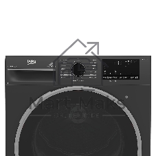 Сушильная машина Beko B3T42208A кл.энер.:A++ макс.загр.:8кг антрацитовый (7188305870)