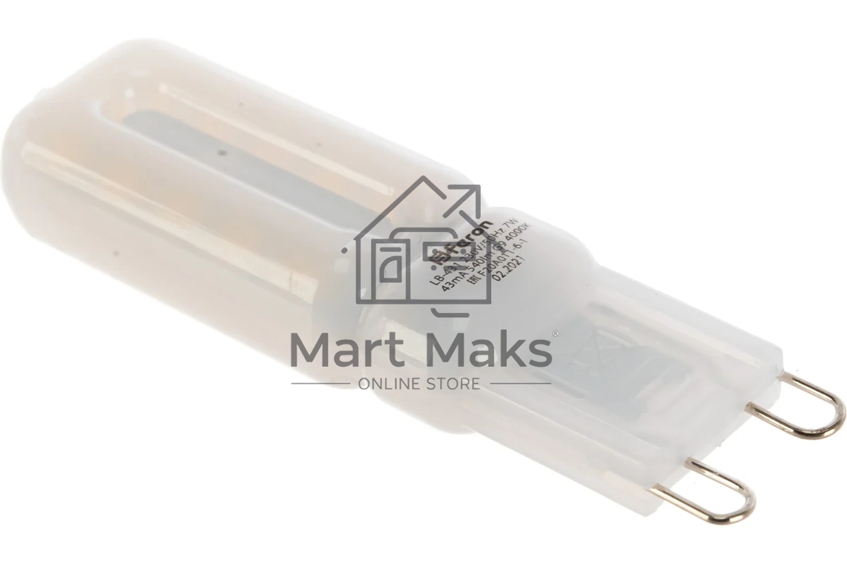 Лампа светодиодная FERON LB-431 (25756) 7W 230V G9 4000K