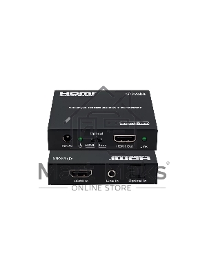 Эмбеддер HDMI 4K60 Infobit iTrans AE01 HDCP 2.2, RCA и оптический выход
