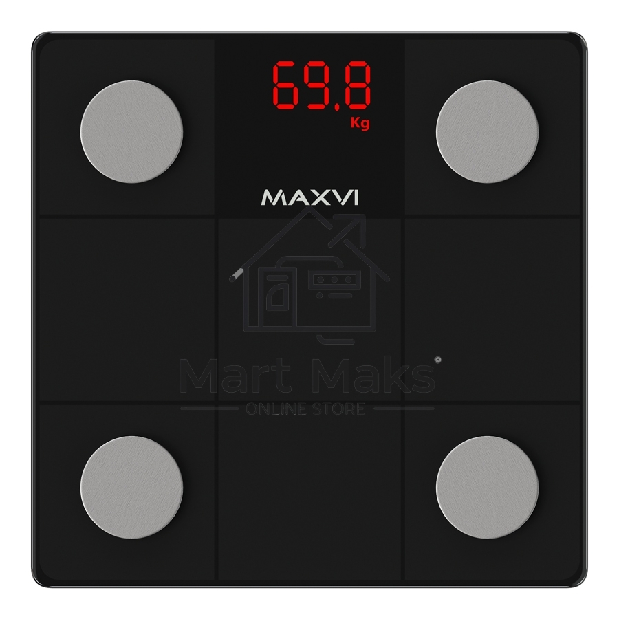 Весы напольные MAXVI BS101 black