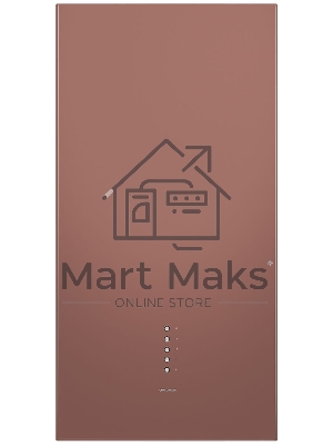 Вытяжка пристенная островная Maunfeld Bath 401 медный, 40 см, 1150 куб. м/ч, 52 дБ