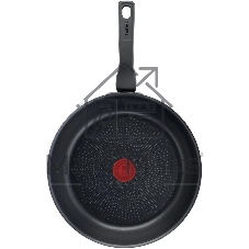 Сковорода Tefal Force 4218028 круглая 28см покрытие: антипригарное ручка несъемная (без крышки) черный (9100048317)