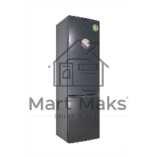 Холодильник DON R-295 G графит зеркальный двухкамерный 259/101л морозилка снизу