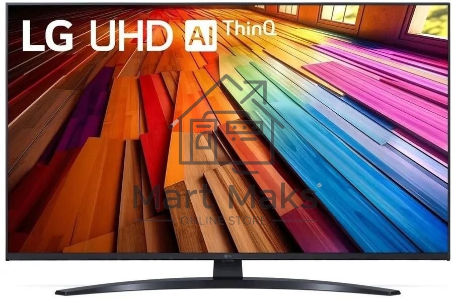 Телевизор LG 43UT81006LA черный 43