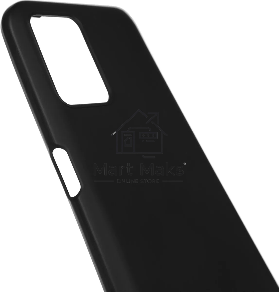 Чехол (клип-кейс) LuxCase, для Realme 8i, черный 62348