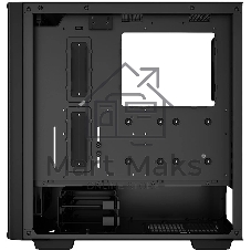 Компьютерный корпус Deepcool CK560 без БП, боковое окно (закаленное стекло), 3xARGB LED 120мм вентилятора спереди и 1x140мм вентилятор сзади, черный, ATX