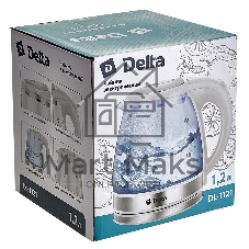 Чайник электрический DELTA DL-1121 белый