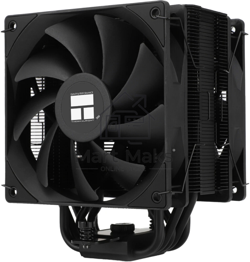 Вентилятор Cooler Thermalright Burst Assassin 120 EVO DARK/PWM/ all Intel/AMD/ 2 fans/ 6mm*6/ Screws