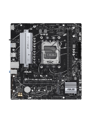 Материнская плата ASUS PRIME B650M-R, Socket AM5, AMD B650, 2xDDR5, 4xSATA, 2xM.2, 1xPCIe 4.0 x16, 1xPCIe x1, 1xHDMI, 1x 2.5Gb LAN, 2xUSB-A 3.2 Gen 1, 4xUSB-A 2.0, 3x3.5 мм, 7.1, mATX
