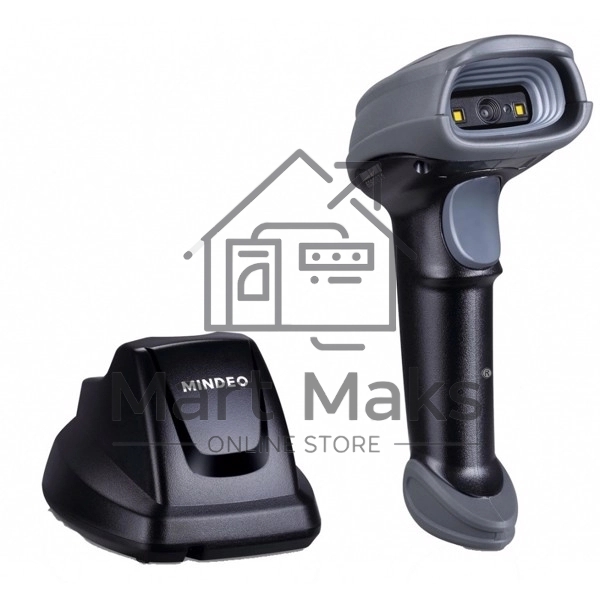 Сканер штрих-кода ручной Mindeo CS2291-SR 1D/2D имидж, беспроводной, USB, Bluetooth, черный