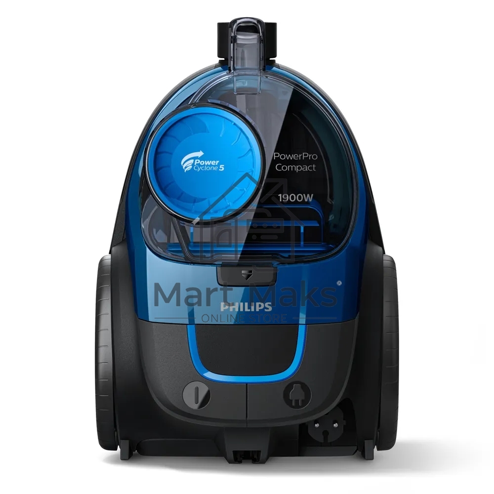 Пылесос Philips FC9352/01 синий, 370/1900 Вт, уборка сухая, пылесборник контейнер, 1.5 л
