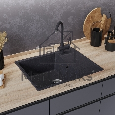 Кухонная мойка Maunfeld Lacrima 605 MFQS-605DGR темно-серый