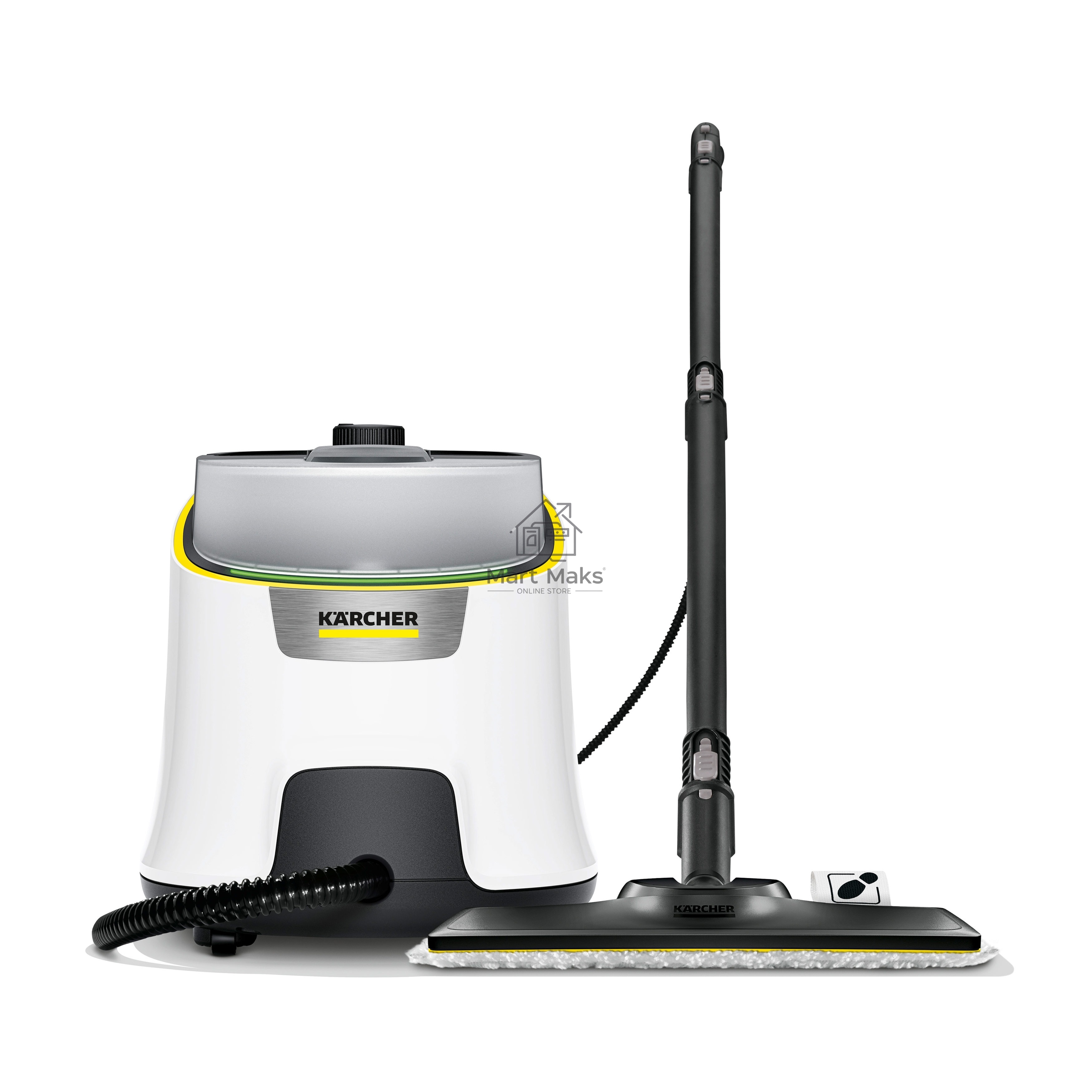 Пароочиститель напольный Karcher EasyFix SC 4 Deluxe 2200Вт белый