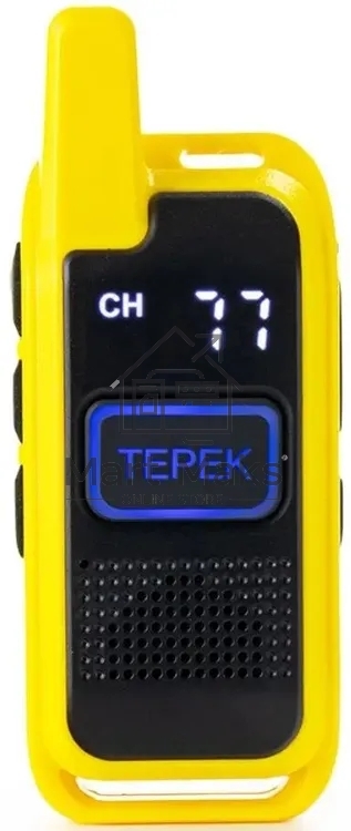 Рация Терек Спорт 199кан. до 3км сигн.Аналоговый желтый (СПОРТ ЖЕЛТЫЙ)