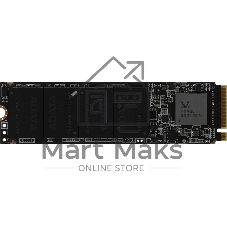 Накопитель SSD ADATA LEGEND 710, 1Tb, PCIe 3.0 x4, M.2 2280, NVMe, R/W 2400/1800, с радиатором