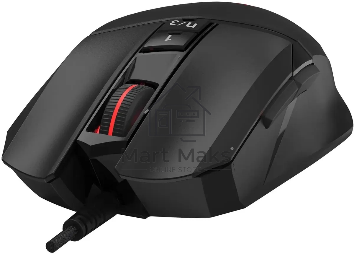 Мышь проводная A4Tech Bloody W65 Max Mini черный, 12000 dpi, USB, кнопки - 9
