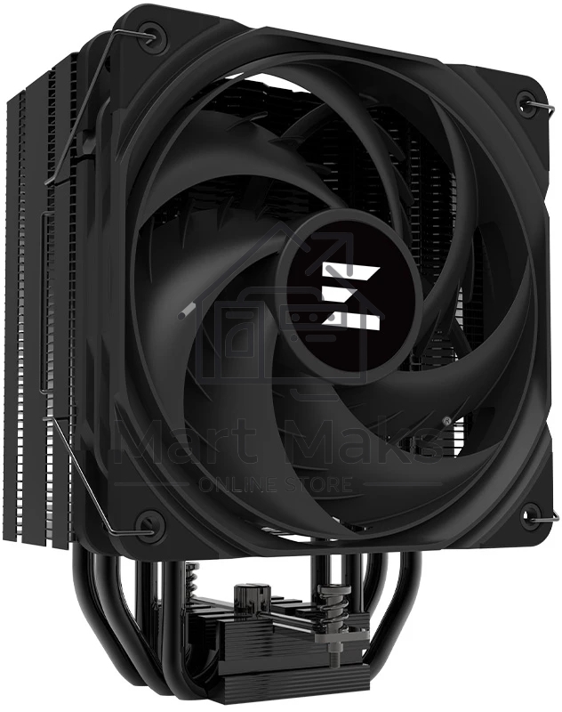 Кулер для процессора Zalman CNPS9X PERFORMA PLUS BLACK, 120мм FAN, 4 HEAT PIPES, 4-PIN PWM, 600-2000 RPM, 29.7DBA MAX, HYDRO BEARING, FULL SOCKET SUPPORT