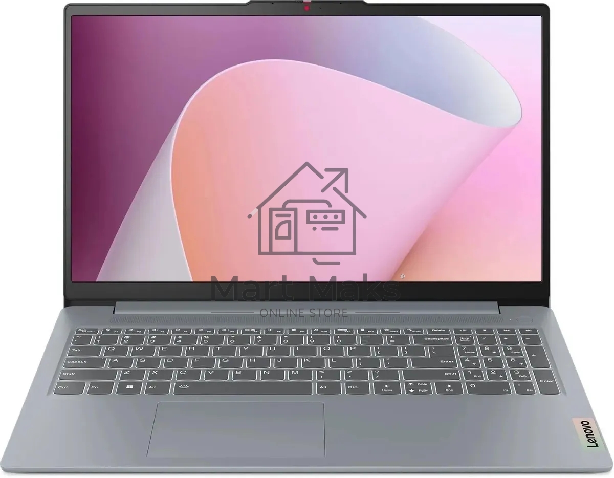 Ноутбук Lenovo IdeaPad Slim 3 15AMN8 серый 15.6