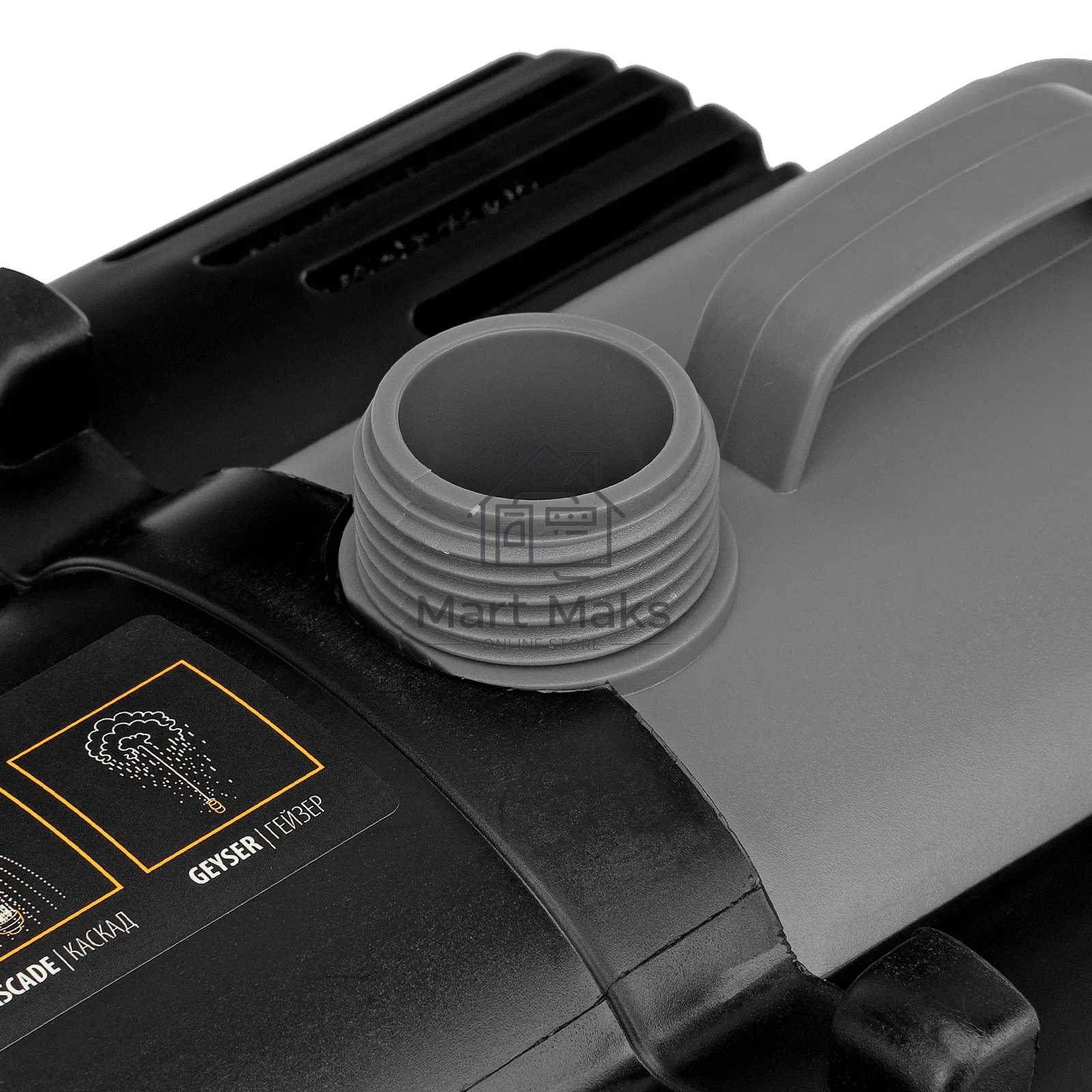 Насос фонтанный Denzel FNP90-39, 92 Вт, подъем 3,9 м, 3200 л/ч, колокольчик/каскад/гейзер