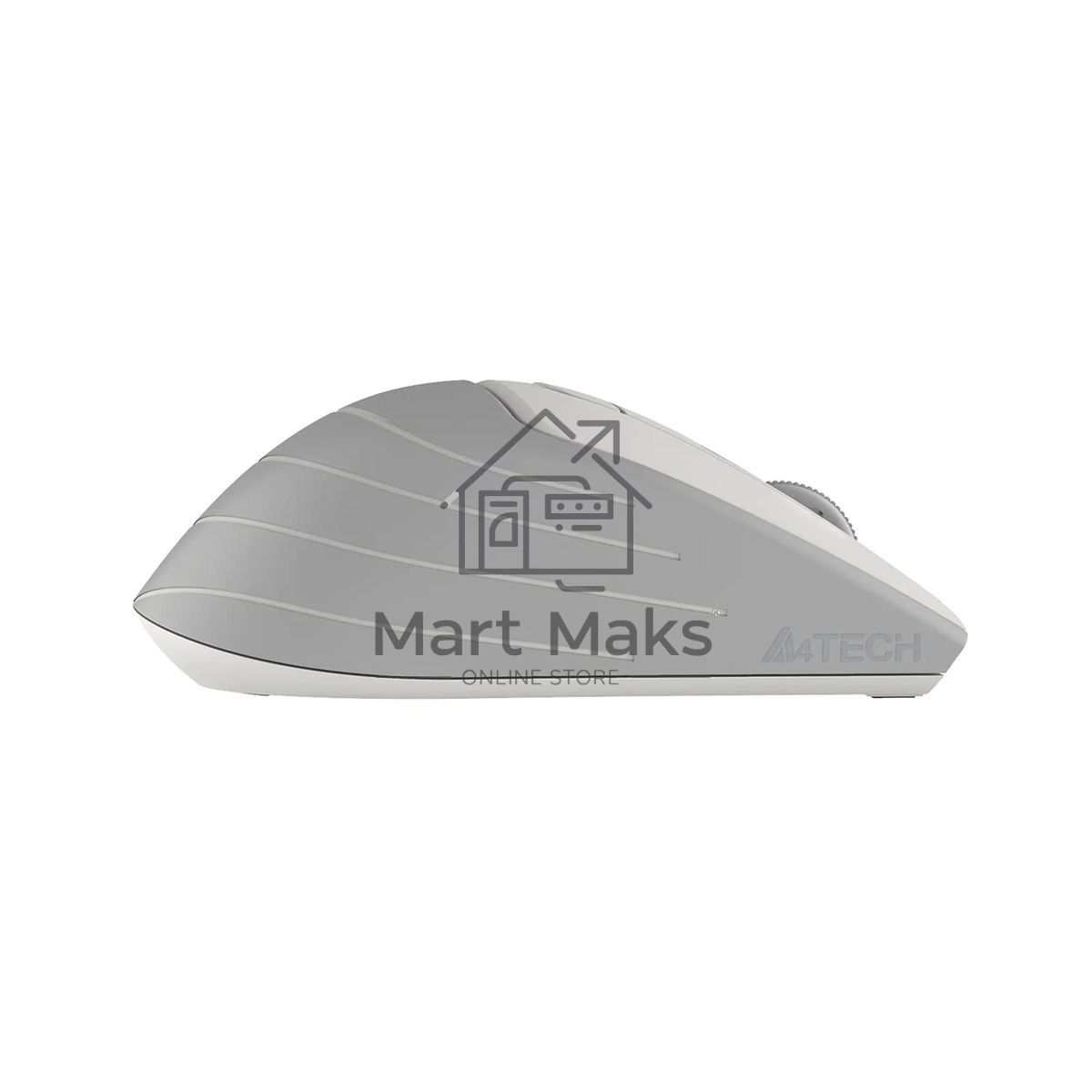 Мышь беспроводная A4Tech Fstyler FG30 белый/серый, 2000 dpi, радиоканал, USB, кнопки - 5