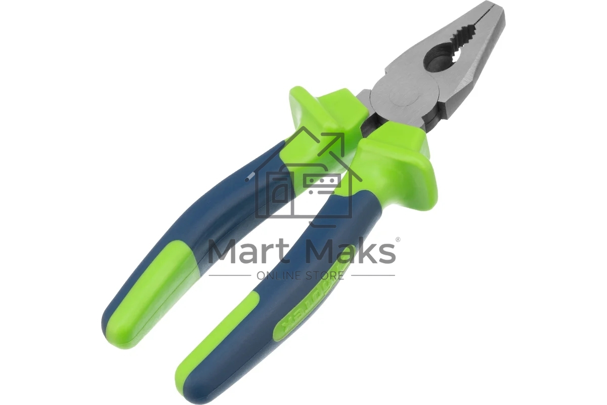 Плоскогубцы комбинированные Сибртех 17052 200 мм, двухкомпонентные рукоятки