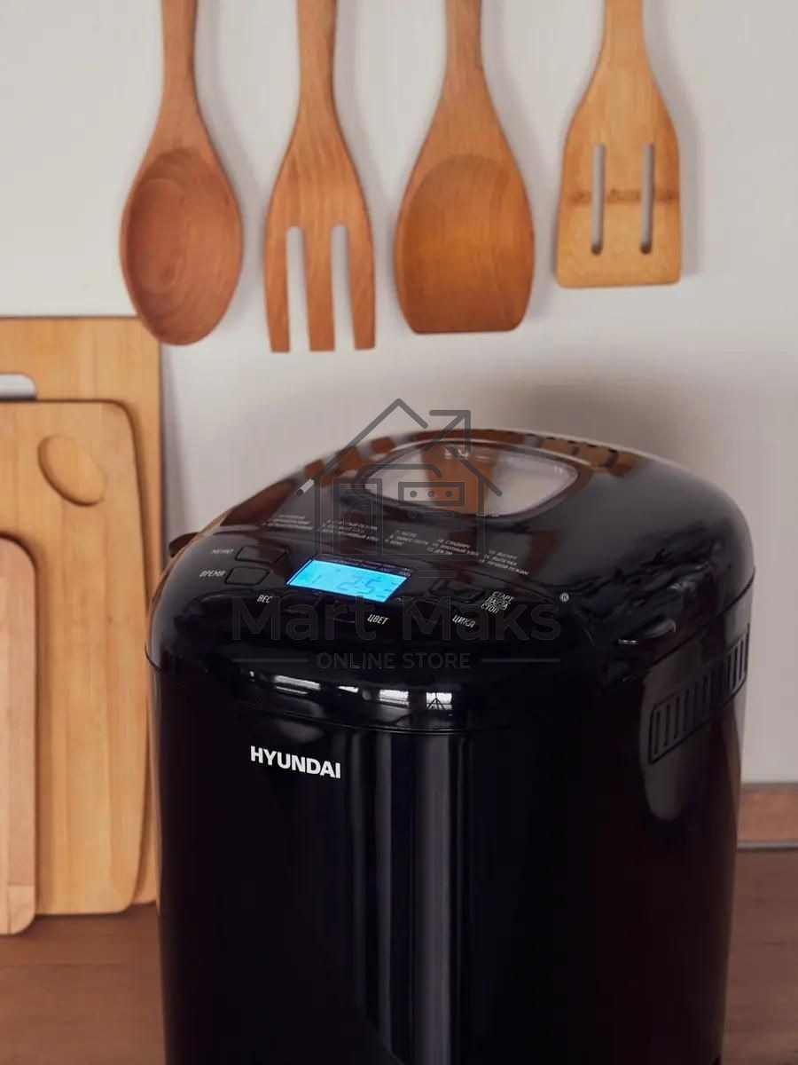 Хлебопечка Hyundai HYBM-P0513 550 Вт, черный